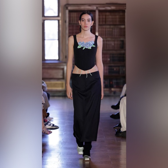 Sandy Liang Barque Corset NWT - Picture 2 of 5